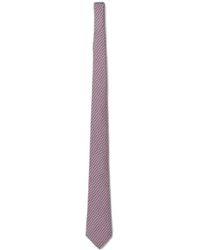 ZEGNA - Sailboat-Print Silk Tie - Lyst