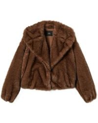 Twinset - Giacca Con Colletto Oversize - Lyst