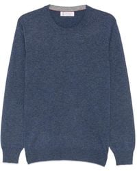 Brunello Cucinelli - Crew-Neck Long-Sleeve Sweater - Lyst