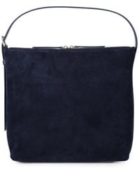A.P.C. - Vera Suede-Finish Tote Bag - Lyst