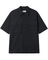 Izzue - Flap-Pocket Short -Leeve Shirt - Lyst