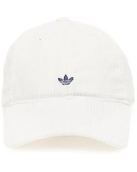 adidas - Corduroy-Texture Logo-Detail Baseball Cap - Lyst