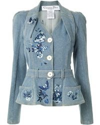 dior denim jacket womens