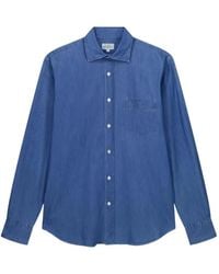 Hartford - Chemise Paul À Poche Poitrine - Lyst
