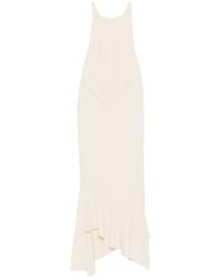ANDAMANE - Carmen Ruffled Midi Dress - Lyst