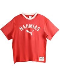 PUMA - X Nahmias Logo-Print T-Shirt - Lyst