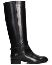 Julie Dee - Buckle-Detail Leather Boots - Lyst