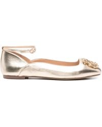 Liu Jo - Ballerine Con Catena E Cinturino Alla Caviglia - Lyst
