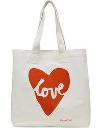 Marc O' Polo - Heart-Print Tote Bag - Lyst