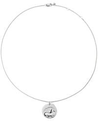 Monica Vinader - Aries Zodiac Pendant Necklace - Lyst