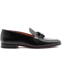 Berwick Shoes - Round-Toe Tassel-Detail Loafers - Lyst