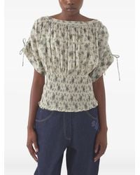 Antik Batik - Bluse mit Blumen-Print - Lyst