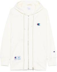 Undercover - X Champion Logo-Patch Hoodie - Lyst