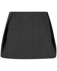 IRO - Pinstriped Pleated Skirt - Lyst