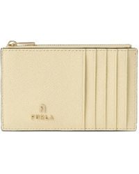 Furla - M Camelia Leather Card Case - Lyst