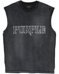 Purple Brand - Sleeveless Tank Top - Lyst