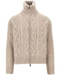 Piacenza Cashmere - Cardigan À Fermeture Zippée - Lyst