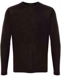 Dell'Oglio - Crew-Neck Merino-Wool Jumper - Lyst