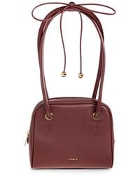 Furla - Poppy Leather Shoulder Bag - Lyst