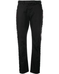 N°21 - Pantalones rectos con rayas laterales - Lyst
