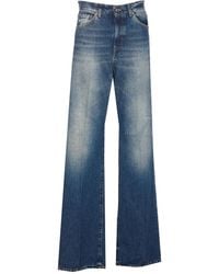 Dondup - Five-Pocket Frayed Jeans - Lyst