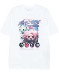 Martine Rose - Graphic-print Cotton T-shirt - Lyst