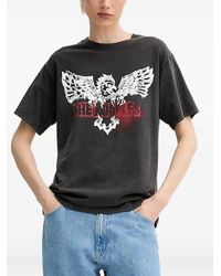 The Kooples - T-Shirt mit Adler-Print - Lyst