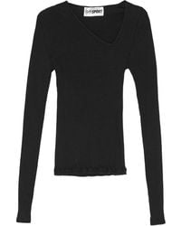 OperaSPORT - Haut Nervuré Eve À Design Asymétrique - Lyst