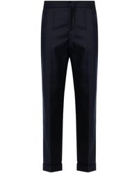 Balmain - Vrigin-wool tailored trousers - Lyst