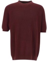 FILIPPO DE LAURENTIIS - Short-Sleeved Crew-Neck T-Shirt - Lyst