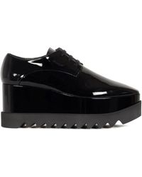 Stella McCartney - Elyse Shiny Oxford-Schuhe 80Mm - Lyst