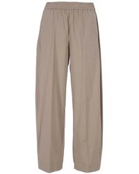 Herno - Elasticated-Waistband Trousers - Lyst
