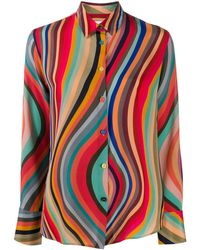 PS by Paul Smith - Camisa a rayas - Lyst