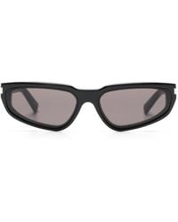 Saint Laurent - Nova Oval-frame Sunglasses - Lyst