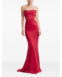 Framboise - Lyris Strapless Maxi Dress - Lyst