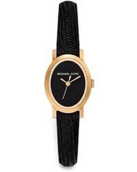 Michael Kors - Montre Maude 22 Mm En Cuir - Lyst