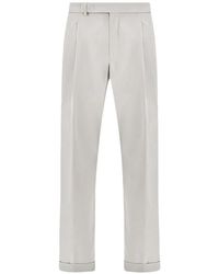 Paul & Shark - Double-Pleats Chino Trousers - Lyst