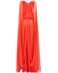 Gemy Maalouf - Cape-Like Sleeves Maxi Kaftan - Lyst