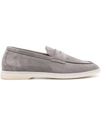 SCAROSSO - Luciana Suede Loafers - Lyst