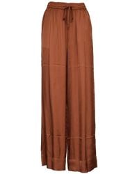 Essentiel Antwerp - Drawstring Wide Leg Trousers - Lyst
