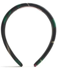 La DoubleJ - Haarband Met Bloemen-Jacquard - Lyst