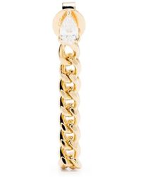 Anita Ko - 18Kt Cuban Link Diamond Loop Earring - Lyst