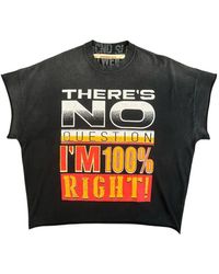 Secnd Slf - No Question Cap-Sleeved T-Shirt - Lyst