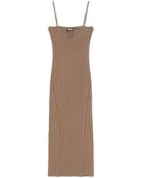 Jacquemus - La Robe Sierra À Bretelles Midi Dress - Lyst
