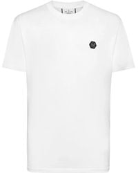 Philipp Plein - Crystal-Embellished Cotton T-Shirt - Lyst