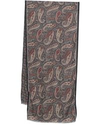 Dell'Oglio - Écharpe À Motif Cachemire - Lyst