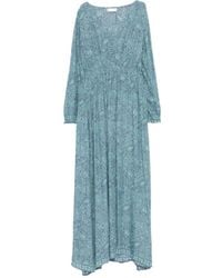 Natalie Martin - Buttoned Printed Shangri Dress - Lyst