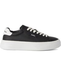Karl Lagerfeld - Konvert Sneakers Met Logo-Applicatie - Lyst