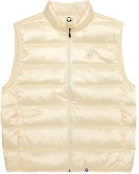 Aape By A Bathing Ape - Gesteppte Weste mit Logo-Schild - Lyst