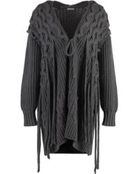 Malo - Cable-Knit Cardigan - Lyst